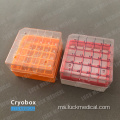 Cryobox plastik untuk penyimpanan cryotube